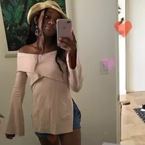 Off the shoulder top